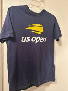 US Open Kids' Navy Short-Sleeve Logo Tee